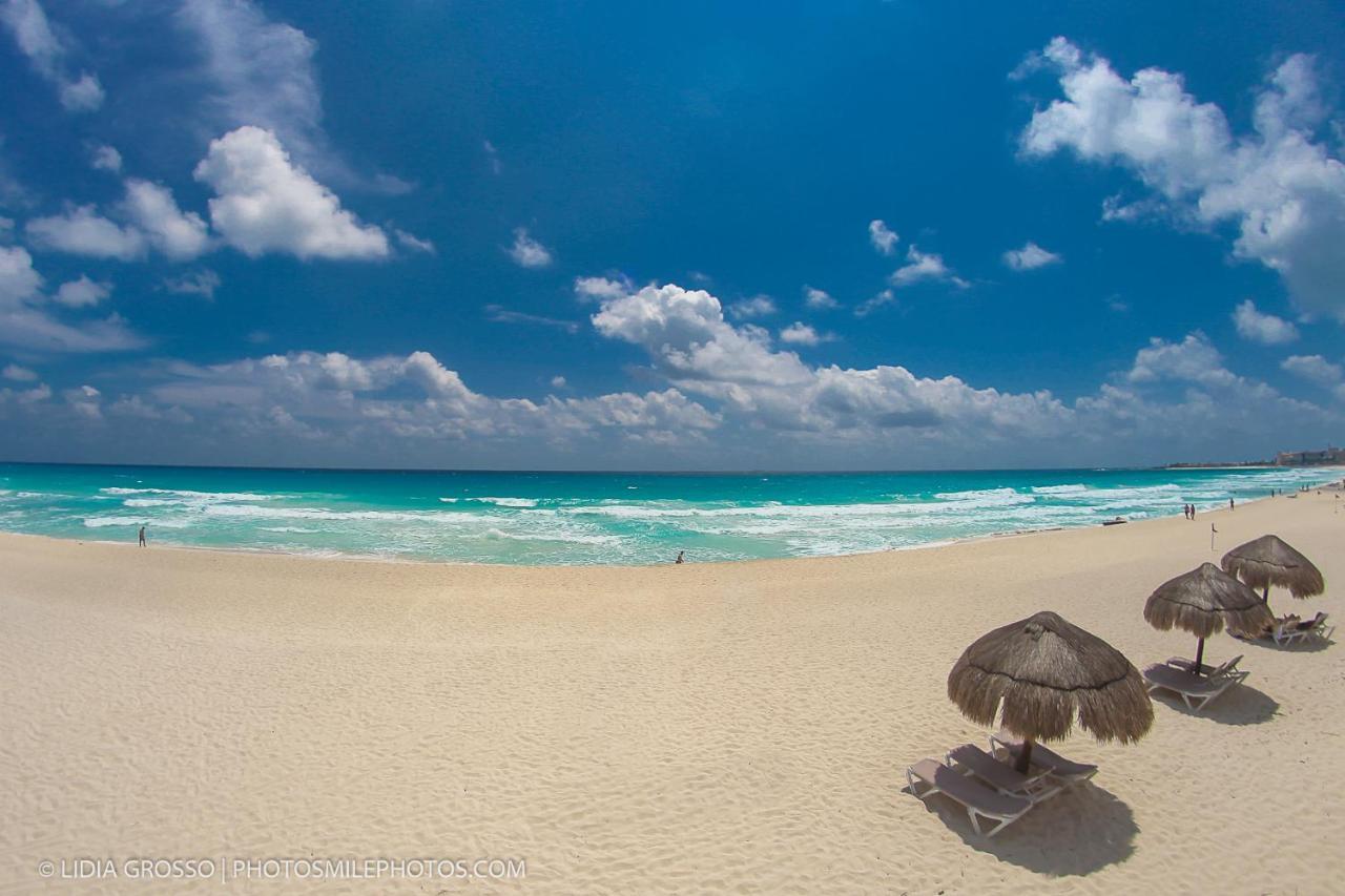 Beach Apartment With Terrace Ocean View, Brisas Cancun 1 Bdrm Hotel Zone Exterior photo
