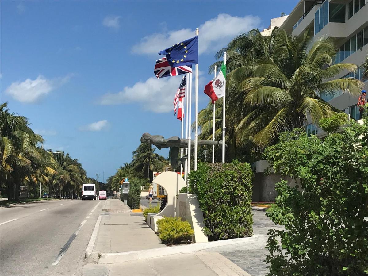 Beach Apartment With Terrace Ocean View, Brisas Cancun 1 Bdrm Hotel Zone Exterior photo