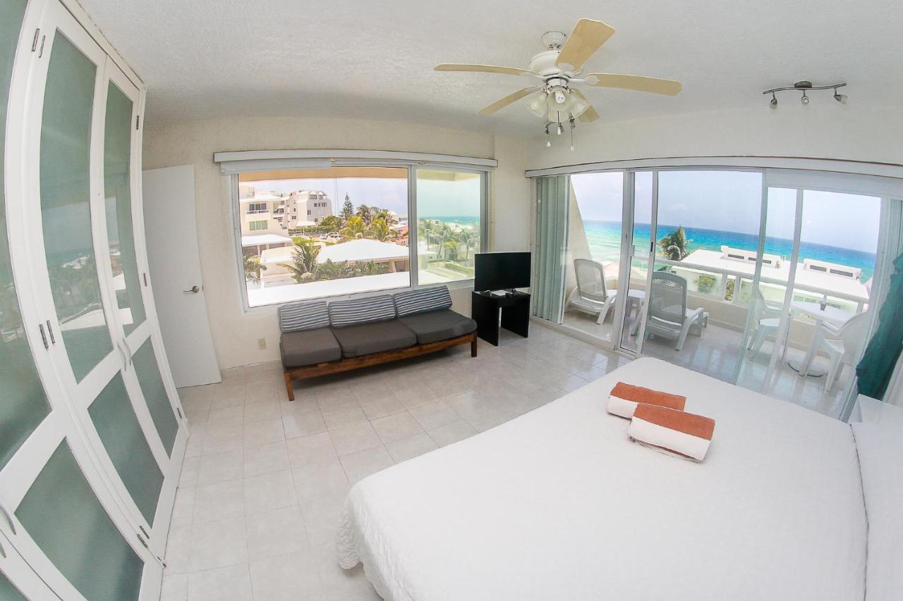 Beach Apartment With Terrace Ocean View, Brisas Cancun 1 Bdrm Hotel Zone Exterior photo
